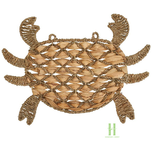 Set 4 Handcrafted Turtle Shape Seagrass <b>Table</b> <b>Mat</b> Artisan Woven Straw Placemats for Unique Home Decoration - Product Image 4