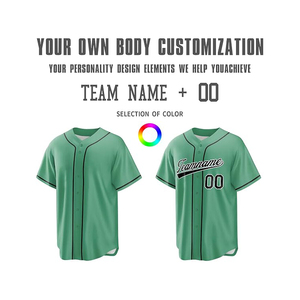 Camiseta de Béisbol de Alta Calidad, Diseño Personalizado, Transpirable, de Secado Rápido, Uniforme Deportivo, Múltiples Tallas, Camiseta para Juego en Equipo - Product Image 5