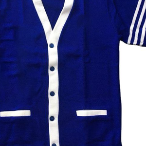 Custom University <b>Cardigan</b> <b>Women</b> Oversized Greek Life Knitted <b>Sweater</b> Collegiate Sorority Fraternity College School Wear OEM ODM - Product Image 4