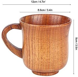 Ensemble de chopes et de mugs en bois écologiques de design nordique pour un usage domestique - Product Image 3
