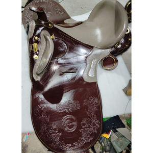 SE VENDE CUERO GENUINO STOCK SILLÍN JUEGO DE SILLÍN AUSTRALIANO GIRTH ESTRIBOS EN DÓLAR 75 TARJETA DE CRÉDITO TALLA 15 16 17 18 - Product Image 6