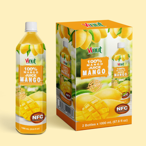 33,8 FlOz All Natural 100% Mango Jugo de fruta Mayoristas Fábrica de Vietnam - Product Image 1