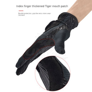 High Performance Durable Genuine Leather Golf <b>Gloves</b> <b>Moisture</b> Wicking Lightweight Design for Professional Use Everyday Training - Product Image 3