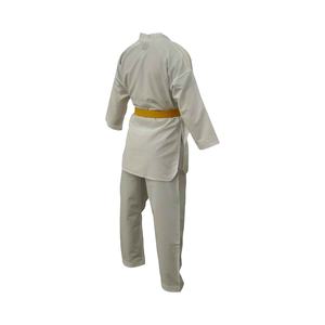 Kimono de judo blanc léger personnalisé, haute qualité, 100% coton, tissu 300g, séchage rapide, respirant, vêtement d'arts martiaux, logo frontal - Product Image 1