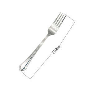 Juego de Cubiertos de Acero Inoxidable de Alta Resistencia |   Cubiertos Resistentes a los Arañazos para Banquetes, Cafés y Restaurantes - Product Image 4