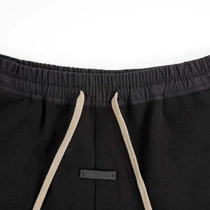 Shorts d'été unisexe à prix abordable, couleur unie, vente en gros, pour hommes, en toile tissée, séchage rapide, respirant, taille élastique - Product Image 3