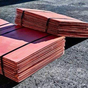 Cathodes de cuivre de haute qualité disponibles en gros, pureté élevée, 99% Cu, approvisionnement en vrac - Product Image 1