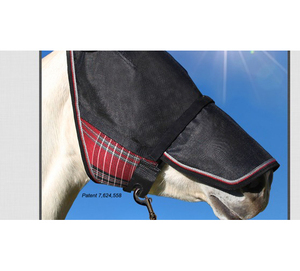 ผ้าคลุมหน้าตาและหูสำหรับม้า ป้องกันแมลงวัน น้ำหนักเบา สวมใส่สบาย ทนทาน ใช้งานได้ยาวนาน - Product Image 3