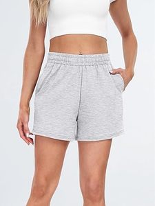 Custom logo Design <b>Womens</b> Workout Gym Sweat <b>Towel</b> <b>Shorts</b> Casual Lounge Set Ladies Active Athletic Apparel with Pockets - Product Image 3