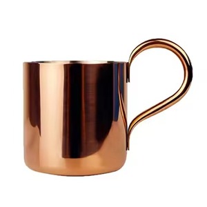 Elegante Taza de Cobre para Bebidas, Diseño Liso para Moscow Mule, Ideal para Bar, Cocina, Restaurante y Mesa - Product Image 5