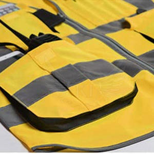 Gilet de sécurité sur mesure, nouvelle arrivée, prix bas, haute qualité, matériau durable, marque personnalisée, unisexe, service OEM - Product Image 4