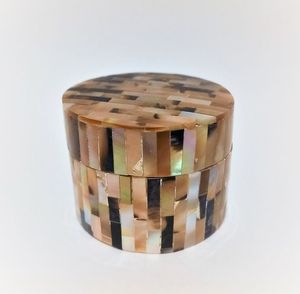 Trending semicircle bone inlay decorative storage <b>box</b> luxury handmade organizer unique home decor <b>gift</b> item - Product Image 3