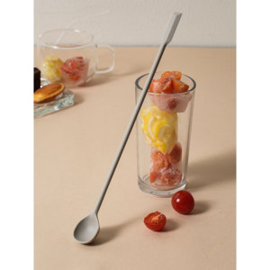 Prodotto Beige 28.5 cm in Silicone bidirezionale strumenti per barra Muddler lungo - Product Image 1