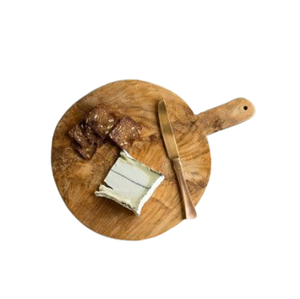 Customized <b>Shape</b> Fruits and Vegetable Cheese <b>Block</b> Brown <b>Shape</b> Exclusive Design Meat Fish Cheese Cheese Board Flat Butcher Board - Product Image 5