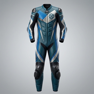 Traje de Motociclismo Profesional de Cuero con Protección CE, Traje de Carreras de Cuerpo Completo, Equipo de Protección para Motociclistas Unisex, Traje de Pista Deportivo Transpirable - Product Image 3