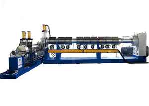 DIVINE MACHINERY SOLUTION Single Screw Two Stage Extruder <b>Machine</b> for XPS/UPVC/PP/<b>ABS</b>/PS/PE Wire Gearbox/Motor/Bearing 440V - Product Image 2