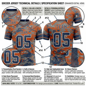 Camiseta de Fútbol Unisex de Manga Corta, 100% Poliéster, Transpirable, con Logotipo Personalizado Sublimado de Alta Calidad - Product Image 2