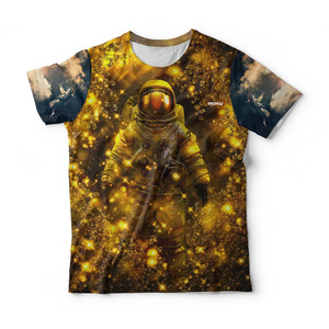 Camiseta de hombre con estampado Digital Vintage de alta calidad, 200 gramos, Modal/tela de algodón, cuello redondo, estilo informal, antiarrugas, secado rápido, único - Product Image 1