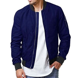 Blouson Bomber Homme Rose en Satin Style Streetwear en Polyester – Nouvelle Collection 2026 - Product Image 1