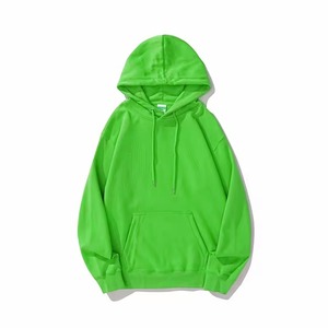 Sudadera con Capucha Extra Grande para Hombre, Color Sólido, Mezcla de Poliéster/Algodón, Felpa Francesa, Estilo Casual de Invierno, Diseño con Bolsillo en la Manga - Product Image 6