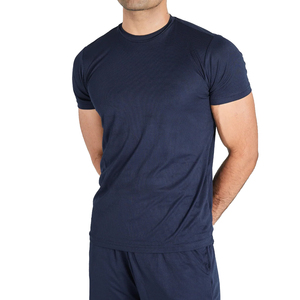 Camiseta Deportiva de Microtextura para Hombre, Corte Ajustado, Manga Corta, para Gimnasio, Fitness y Entrenamiento - Product Image 2