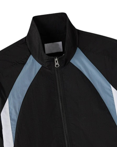 Veste coupe-vent respirante pour homme, vente en gros OEM, légère, grande taille, fermeture éclair, vêtements de sport personnalisés, veste coupe-vent imperméable - Product Image 3