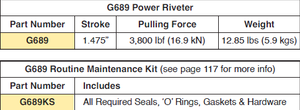 G689 Riveteuse à double action CherryLOCK - Product Image 4
