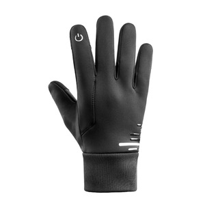 <b>Touchscreen</b> Full Finger Winter Cycling <b>Gloves</b> Thermal Waterproof Windproof Warm Lightweight Polyester Unisex Hand Grips Ski Bike - Product Image 2