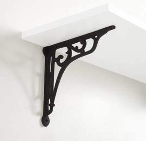 Durable Iron <b>Shelf</b> Bracket For Long Term <b>Wall</b> Use Offering Reliable Performance And Solid Construction - Product Image 2
