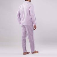 Ensemble de vêtements de nuit personnalisés Kivotech de haute qualité 100% coton pour hommes, vêtements de détente, vêtements de nuit d'automne, robe de nuit