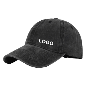 Casquette de baseball personnalisée avec logo, 6 panneaux, en coton, ajustement réglable, unisexe, style décontracté, broderie sur le devant - Product Image 1