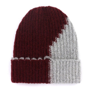 Gorros de Punto Cómodos para Hombre, Diseño a Rayas de Colores, Logotipo Personalizado, Gorros de Invierno Hechos a Mano, 100% Algodón, Gorro de Punto Unisex para Adultos - Product Image 4