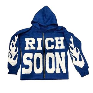 2024 Custom Hoodie Wholesale Streetwear <b>Men</b> <b>Thermal</b> Hoodies Print Unisex Plain High Quality Oversized Cotton Silicon Casual - Product Image 1