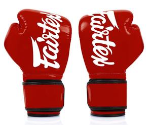 ถุงมือ MMA หนังวัวแท้ Fairtex รุ่นล่าสุด สำหรับฝึกซ้อมคิกบ็อกซิ่ง ดีไซน์แบบเต็มนิ้ว ปรับแต่งได้ อุปกรณ์มวย - Product Image 1