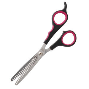 Stainless Steel <b>Dog</b> Grooming <b>Scissors</b> with Plastic Handle - Product Image 3