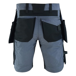 Ripstop Workwear Utility Shorts Men Multi Pocket Holster <b>Tool</b> Shorts Reflective Construction <b>Carpenter</b> Shorts OEM - Product Image 4