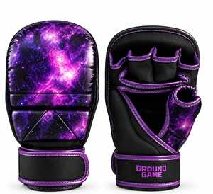 Guantes de MMA de Última Moda en Cuero Genuino para Protección de Manos, Cierre de Gancho y Bucle, Empaque Personalizado, Artes Marciales, Boxeo - Product Image 5