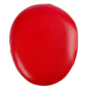 Cible de frappe rouge personnalisable avec logo, en cuir véritable de haute qualité, durable, pour la boxe (OEM) - Product Image 3
