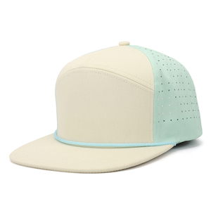 Factory Price Customized Water Protection <b>Cap</b> Multicolor Laser Perforated Rope Golf <b>Cap</b> <b>Waterproof</b> for Sports Casual Use - Product Image 1
