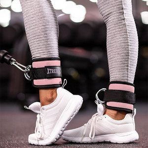 Sangles de cheville rembourrées sur mesure pour entraînements de poignet, haltérophilie, poulie de cuisse, gym et fitness - Product Image 2