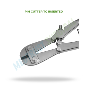 เครื่องตัดพิน TC แบบเสียบ ขนาดมาตรฐาน อุปกรณ์ผ่าตัดกระดูกและข้อ สำหรับตัดลวด - Product Image 2