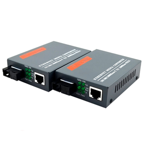 최저가 넷링크 HTB-3200 10/100/1000M 3KM 싱글 모드 싱글 SC 광섬유 컨버터 이더넷 기가비트 광 미디어 컨버터 - Product Image 4