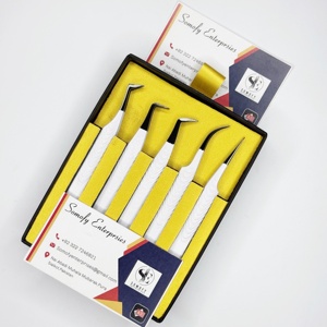 Pinces à épiler pour extensions de cils en acier inoxydable modèle 2025 Somofy Enterprises, 10 mm, pointe lisse, précision, meilleur prix, classement supérieur - Product Image 2