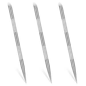 Juego de Herramientas de Acero Inoxidable de Doble Punta para Limpieza de Uñas y Cutículas, 12 cm, Reutilizable, Empujador de Cutículas con Diseño de Doble Cabeza - Product Image 2