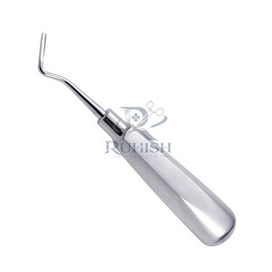 Élévateurs manuels en acier inoxydable pour racines, avec poignées ergonomiques, réutilisables et légers, pour les cliniques dentaires et les procédures buccales - Product Image 3