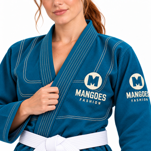 Kimono de Jiu Jitsu Brasileño (BJJ) de Competición, Unisex, IBJJF, 100% Algodón, Ligero, Absorbe la Humedad, Preencogido, Tejido Perlado - Product Image 4