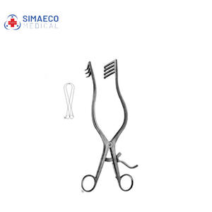 Pince de préhension nasale Tebbets SIMAECO-CE 18.5cm Instruments chirurgicaux à retenue automatique en acier inoxydable électrique garantie d'un an - Product Image 4