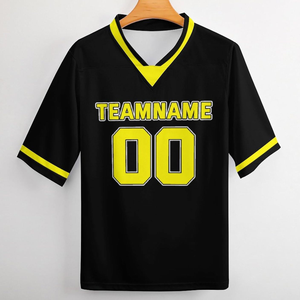 Uniforme de rugby personnalisé, sublimation de haute qualité, uniforme de football américain, maillots de rugby, vêtements de sport, 100% polyester, uniforme de club - Product Image 1