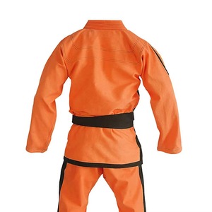 Uniforme de Karate Naranja para Adultos Unisex, 100% Algodón, Ropa de Artes Marciales Resistente, Corte Regular - Product Image 5