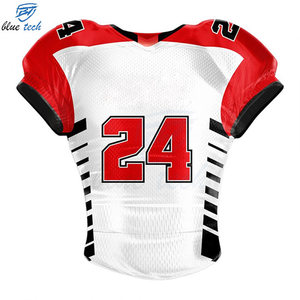 OEM Custom Breathable Short Sleeve American Football Jersey with Name and Number for Clubs and Teams - Product Image 1